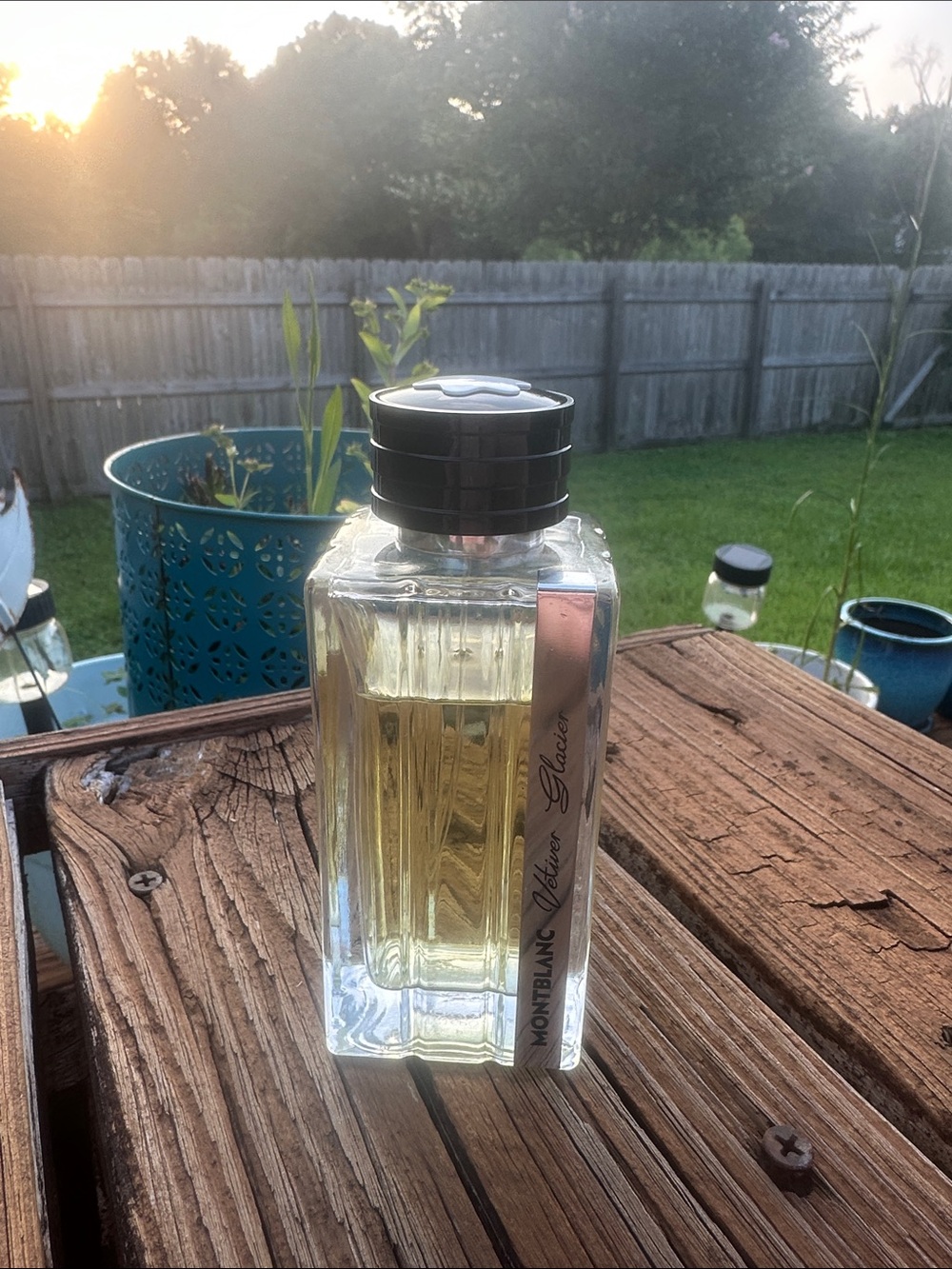 Montblanc vetiver glacier
